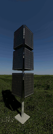HKW Solar-Tower (animiert)
